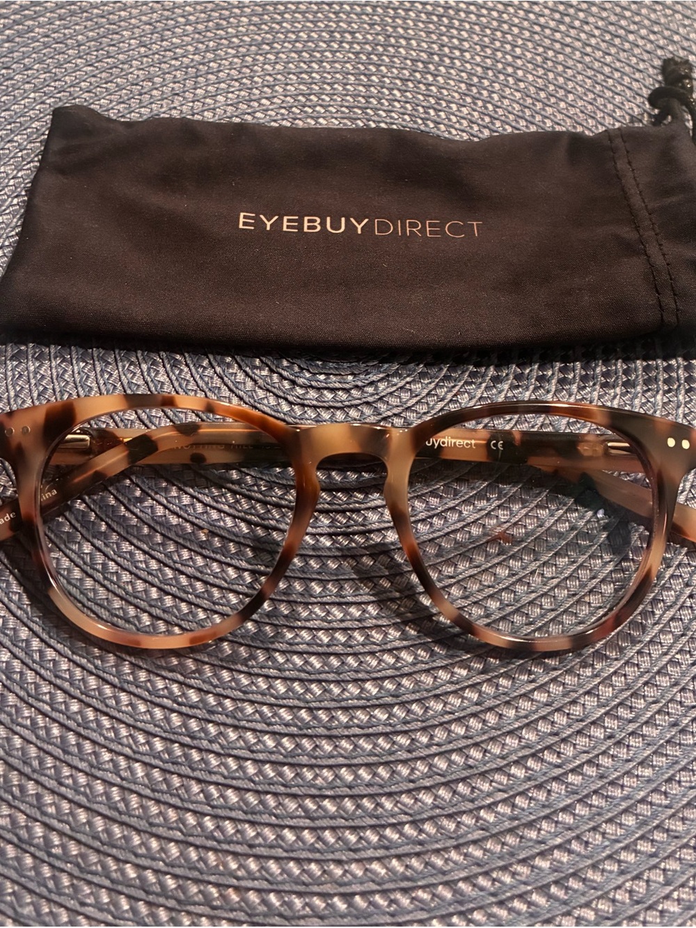 EyeBuyDirect Tortoiseshell Blue Light Protection Glasses